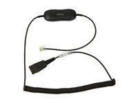 Jabra Headset-Kabel (Quick Disconnect (QD) → RJ9, Spiralkabel)