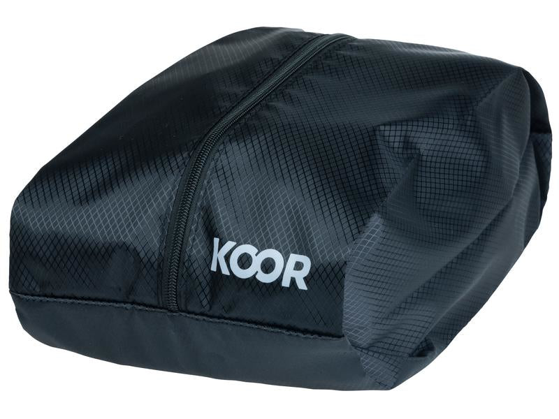 KOOR Packhilfen-Set Goora – mit Tragegriff, Reissverschluss – 30 l – Schwarz – Polyester – 4-teilig