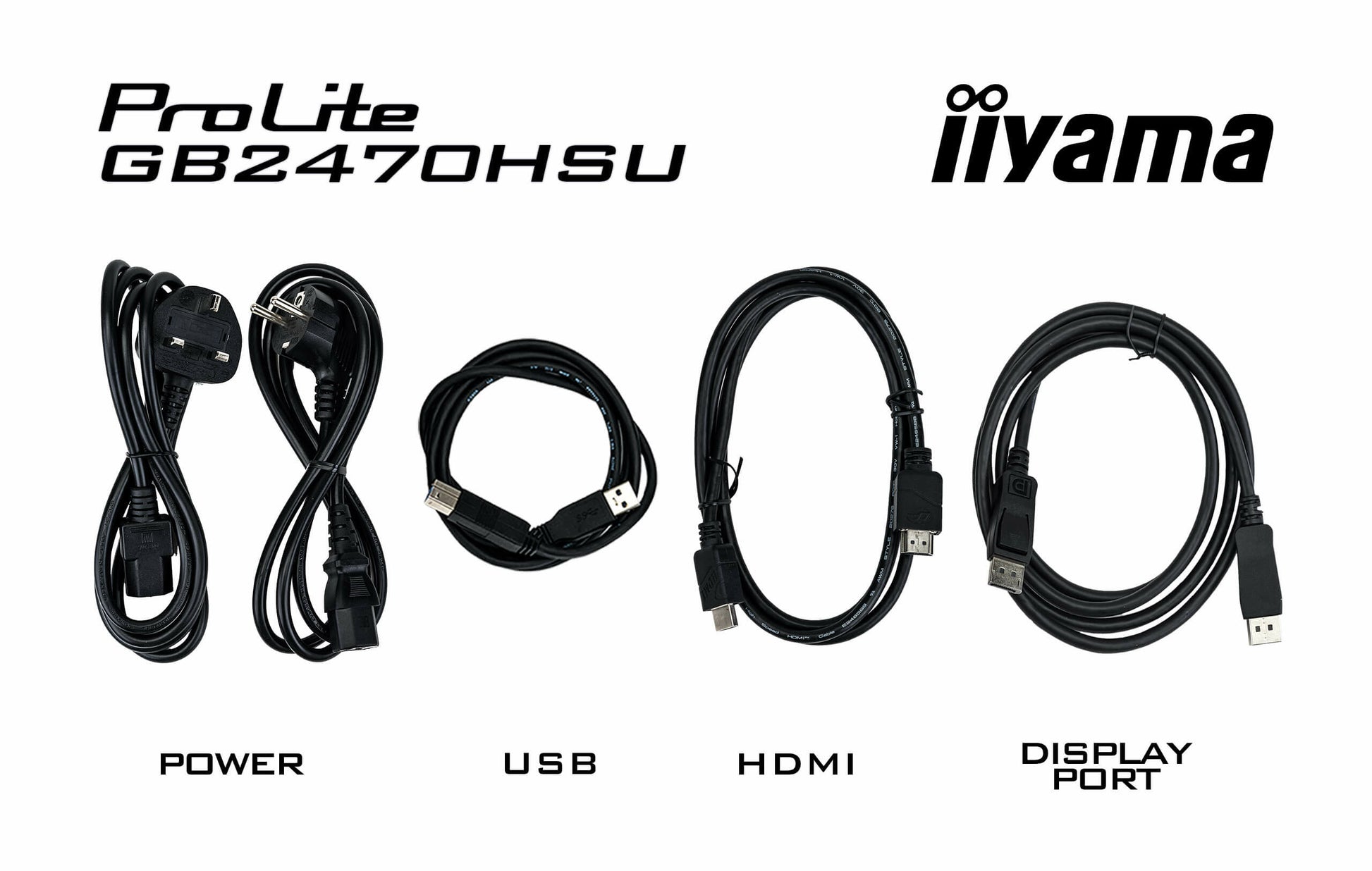 iiyama GB2470HSU-B6 – Monitor, 24" 1920 × 1080 (Full HD), IPS