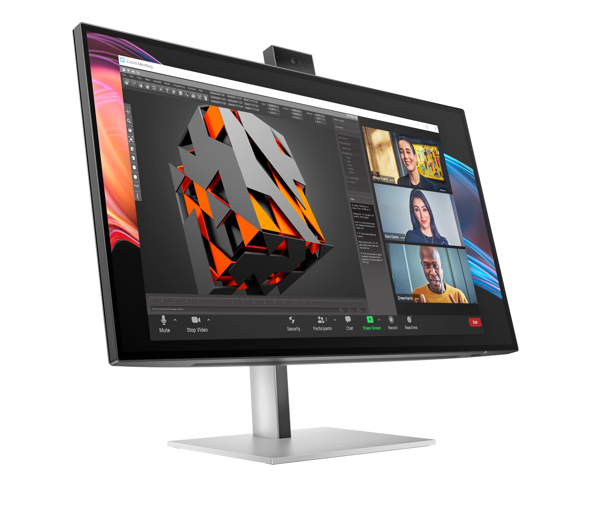 HP Series 7 Pro 727pm – Monitor, 27", 3840 × 2160 (UHD 4K)