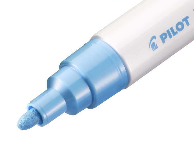 Pilot Pigment-Marker Pintor – Rundspitze 1,5-2,2 mm – Sortiert – 10er-Set – Für dunkle Oberflächen geeignet