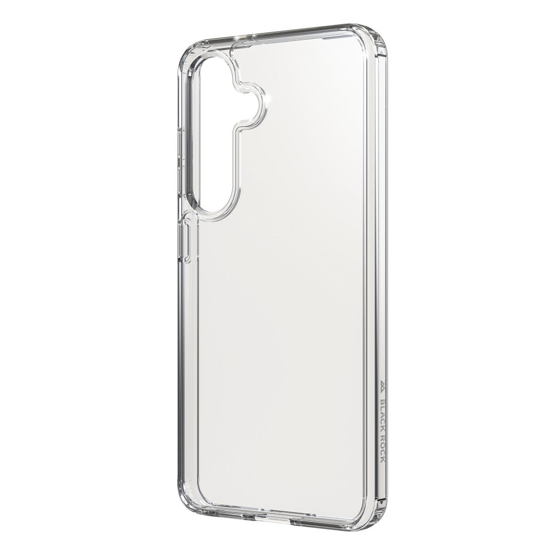 Black Rock Backcover – für Samsung Galaxy S25, PC+TPU, Transparent
