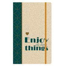 Natur Verlag Notizbuch Enjoy, 160 Seiten – grün