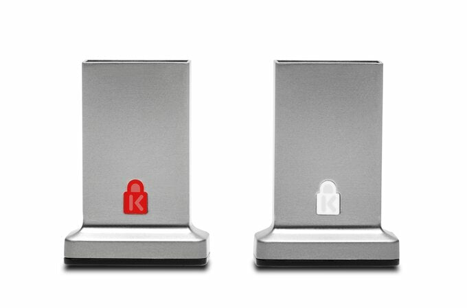 Kensington VeriMark IT – Fingerabdrucksensor (USB), Windows Hello, Silber, für Windows