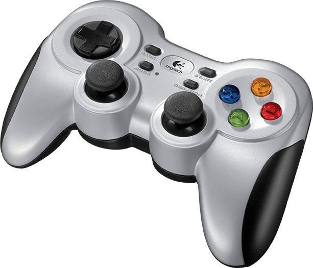 Logitech G 940-000145 – Gamepad – RF 2,4 GHz, Reflex-Vibration & programmierbar, für PC, Schwarz/Grau