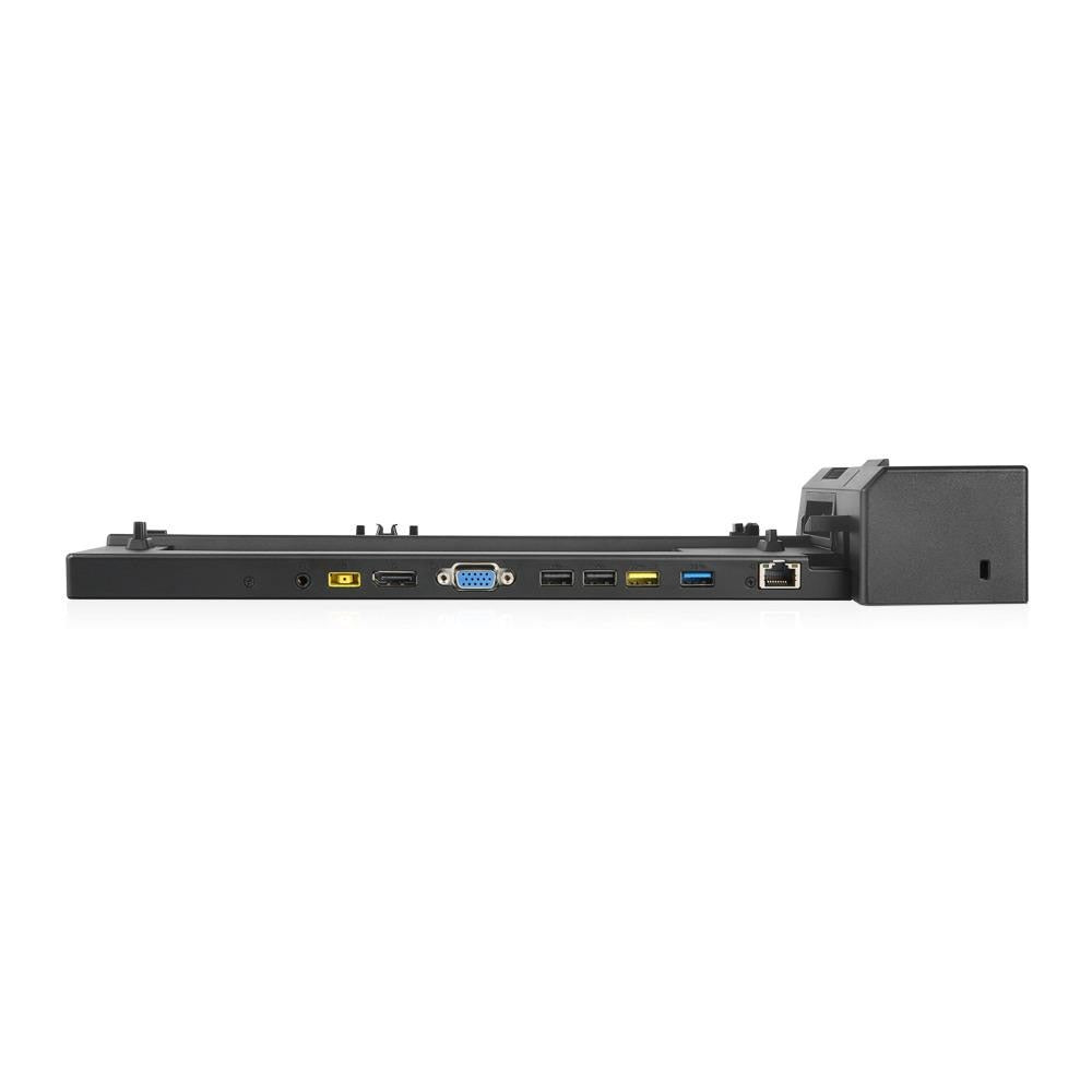 Lenovo ThinkPad Basic Dockingstation – Andocken, 1× DP, 1× VGA, 4× USB-A, GbE, 3,5 mm Audio, für Windows