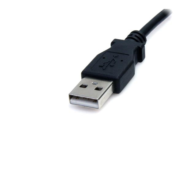 StarTech.com Spezial Stromkabel – USB-A zu Barrel (Typ M), 0,9 m, 5 V, schwarz