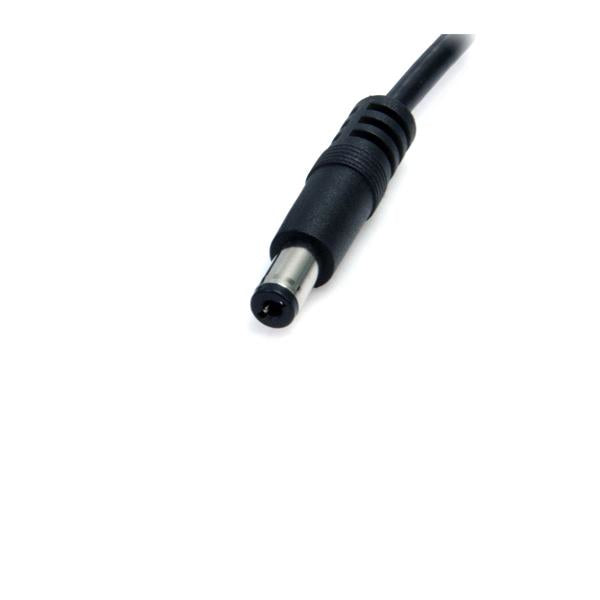 StarTech.com Spezial Stromkabel – USB-A zu Barrel (Typ M), 0,9 m, 5 V, schwarz