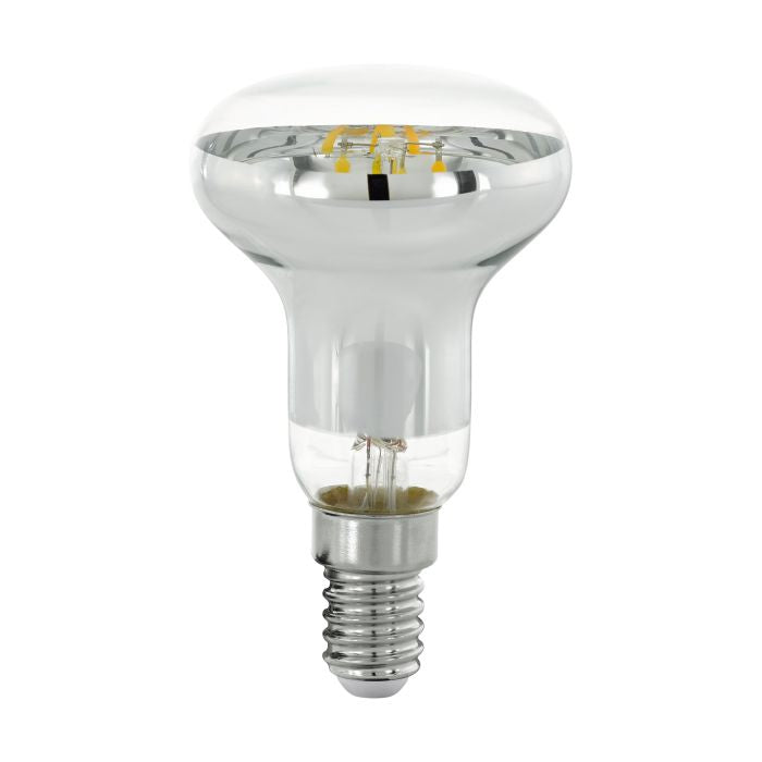EGLO LED-Leuchtmittel E14 Spezialform – Warmweiss 2700 K, 350 lm, 4 W, dimmbar – IP20 – 1 Stk. – Transparent