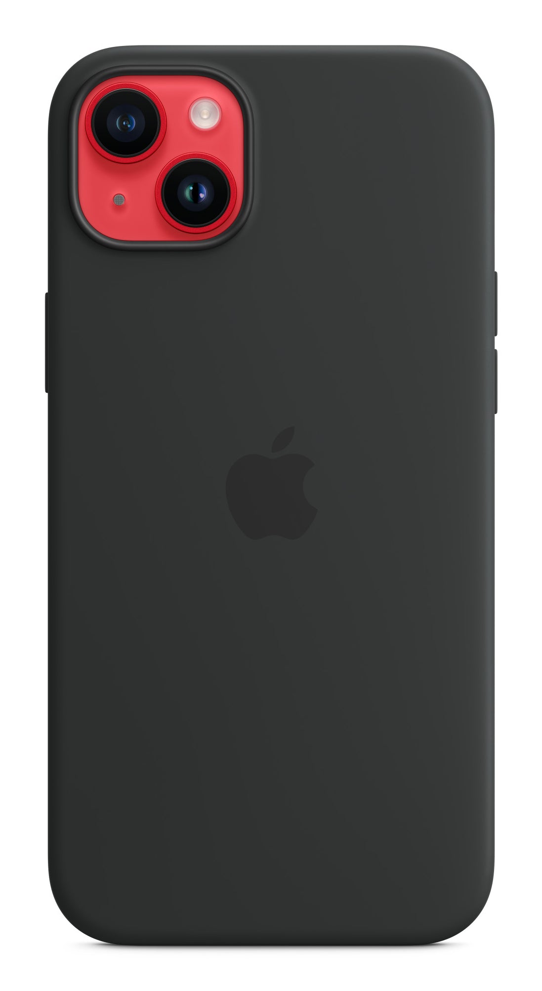 Apple Backcover – für Apple iPhone 14 Plus, Schwarz, tropfsicher, kratzresistent, kabelloses Laden