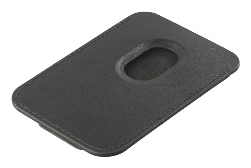 4smarts Magnet Wallet mit Kickstand – Kartenhalter/Wallet – magnetische Befestigung, RFID-Leseschutz – Schwarz