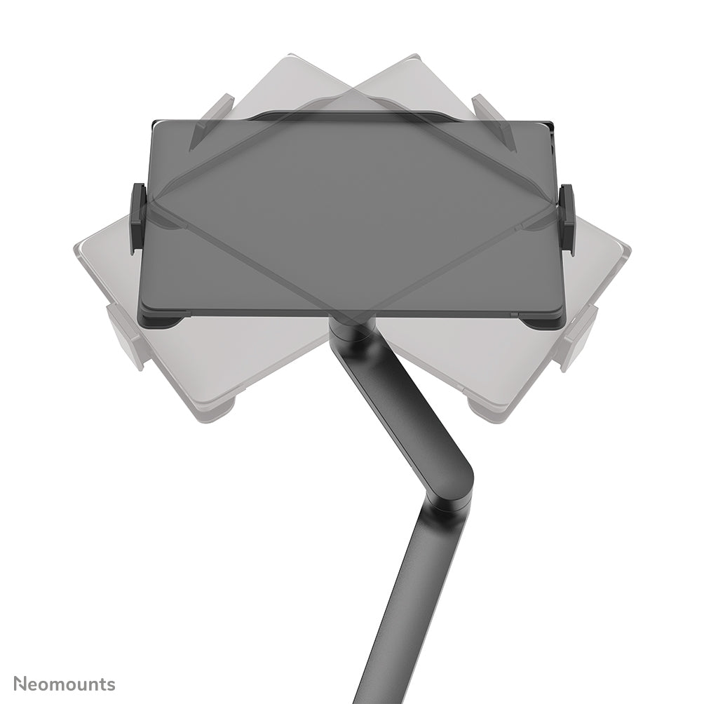 Neomounts Laptop-Arm (Klemme/Durchführung) – für Notebooks bis 17,3" – VESA 100×100, 5 kg – Schwarz