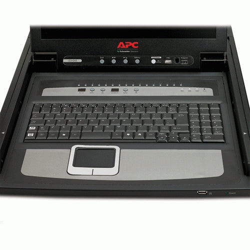 APC AP5816 – 17" Rack-LCD-Konsole – 16-Port KVM, USB, integriertes Touchpad – 1U
