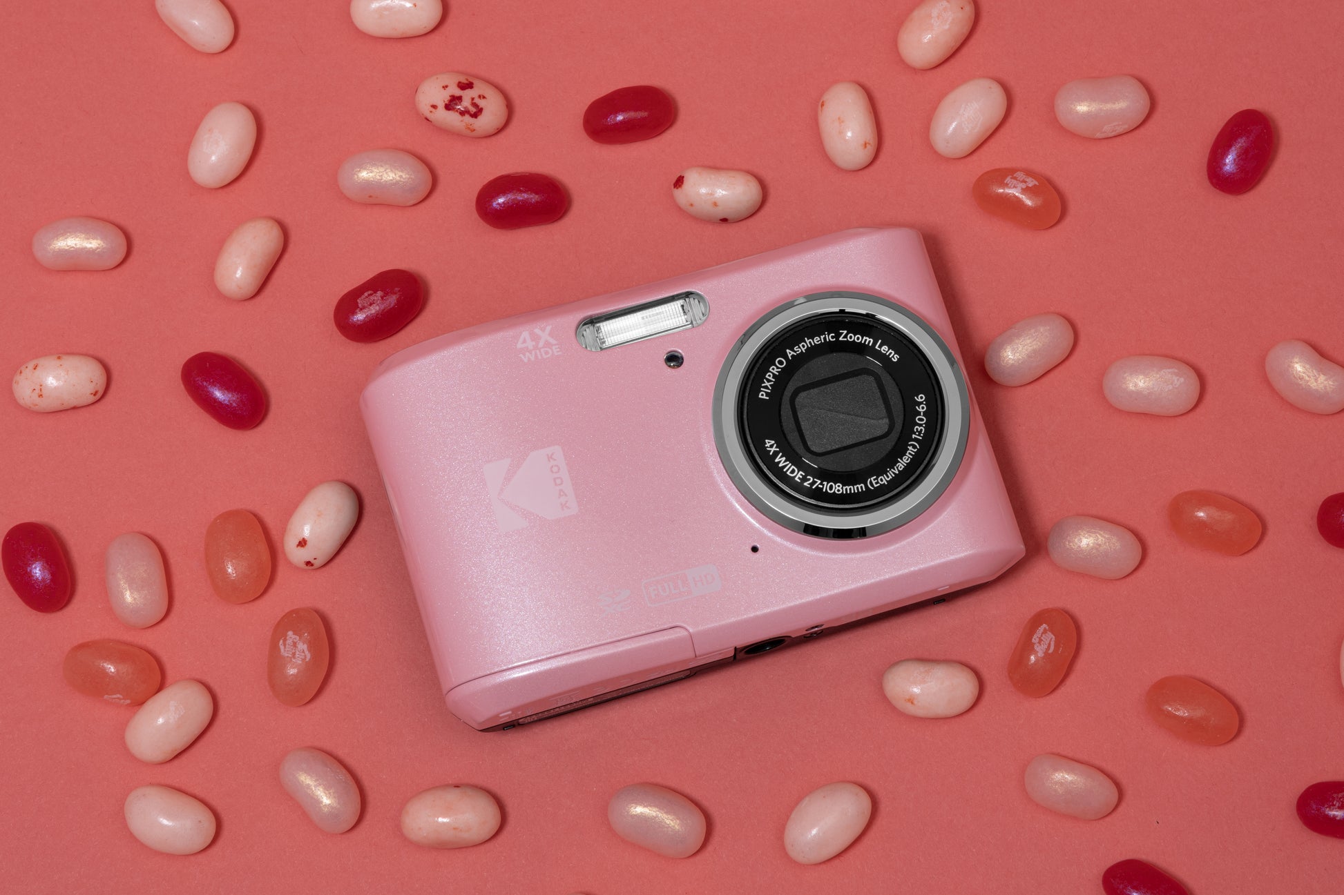 Kodak Pixpro FZ45 – 4× optischer Zoom, 16 MP, 1080p, rosa