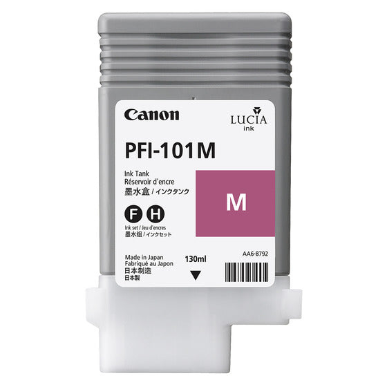 Canon Tintenpatrone PFI101M, Magenta, 130 ml
