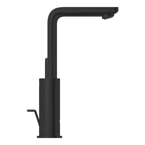 GROHE Lineare Badebatterie – Einhebelmischer, Metall, Schwarz