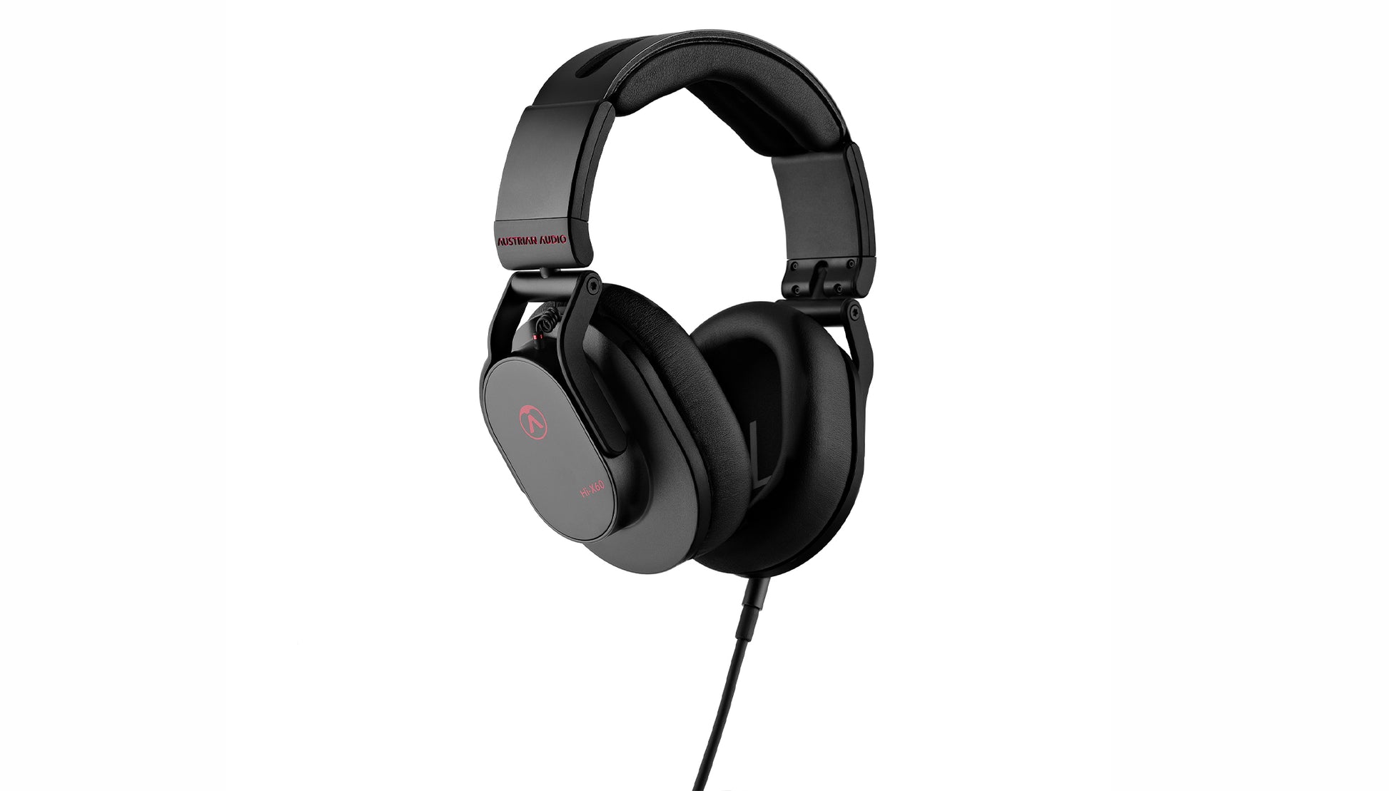 Austrian Audio Hi-X60 – Over-Ear Studiokopfhörer – kabelgebunden, geschlossen, Hi-Res Audio – schwarz