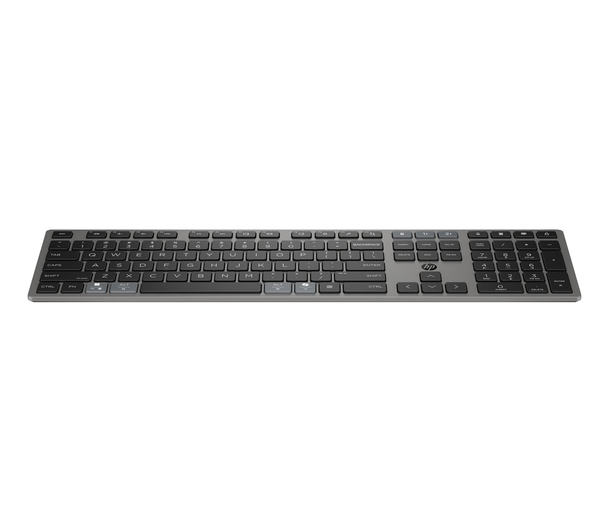 HP KBD 720 – Tastatur – Bluetooth & 2,4 GHz (USB-A Empfänger) – AZERTY (FR) – Schwarz