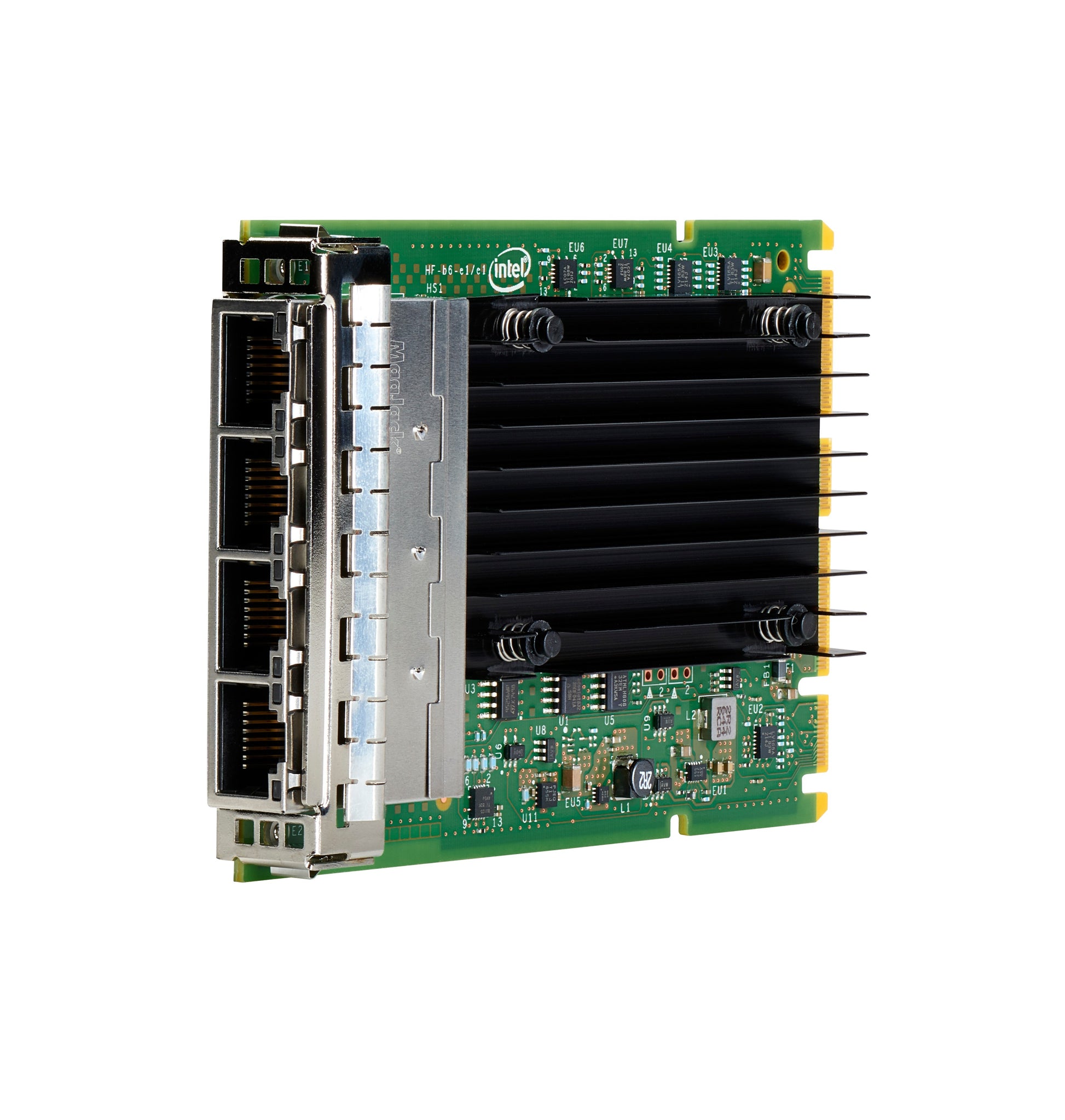 HPE BCM5719 Gigabit-Karte – PCIe 2.0, 4× RJ-45, für Server