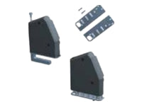 Bachmann 930.182 – Klebsokel, schwarz, 2 Stück, für DESK 1