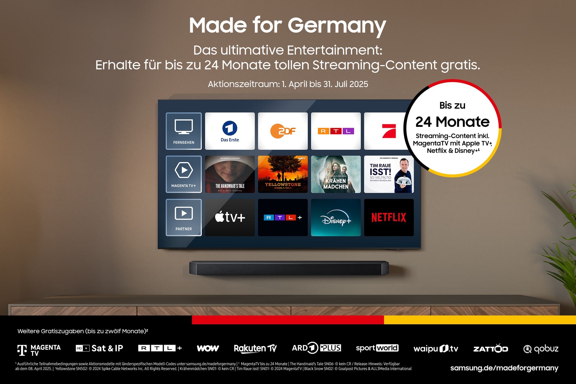 Samsung HW-B460GF – Soundbar – 2.1, DTS Virtual:X, mit kabellosem Subwoofer – Schwarz
