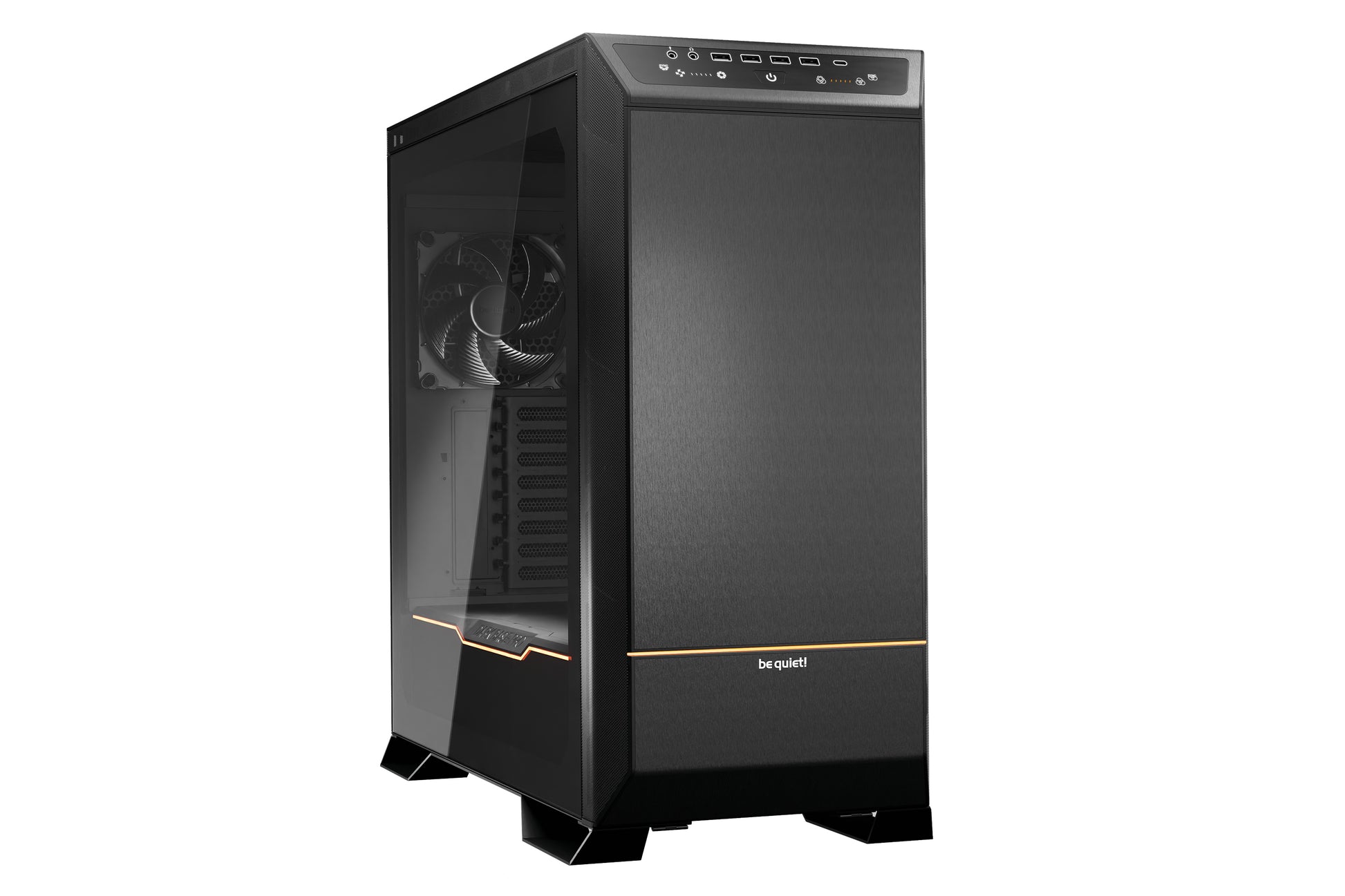 be quiet! be quiet DARK BASE PRO 901 – Full Tower – Schwarz, für ATX, EATX, micro ATX und andere, Seitenfenster