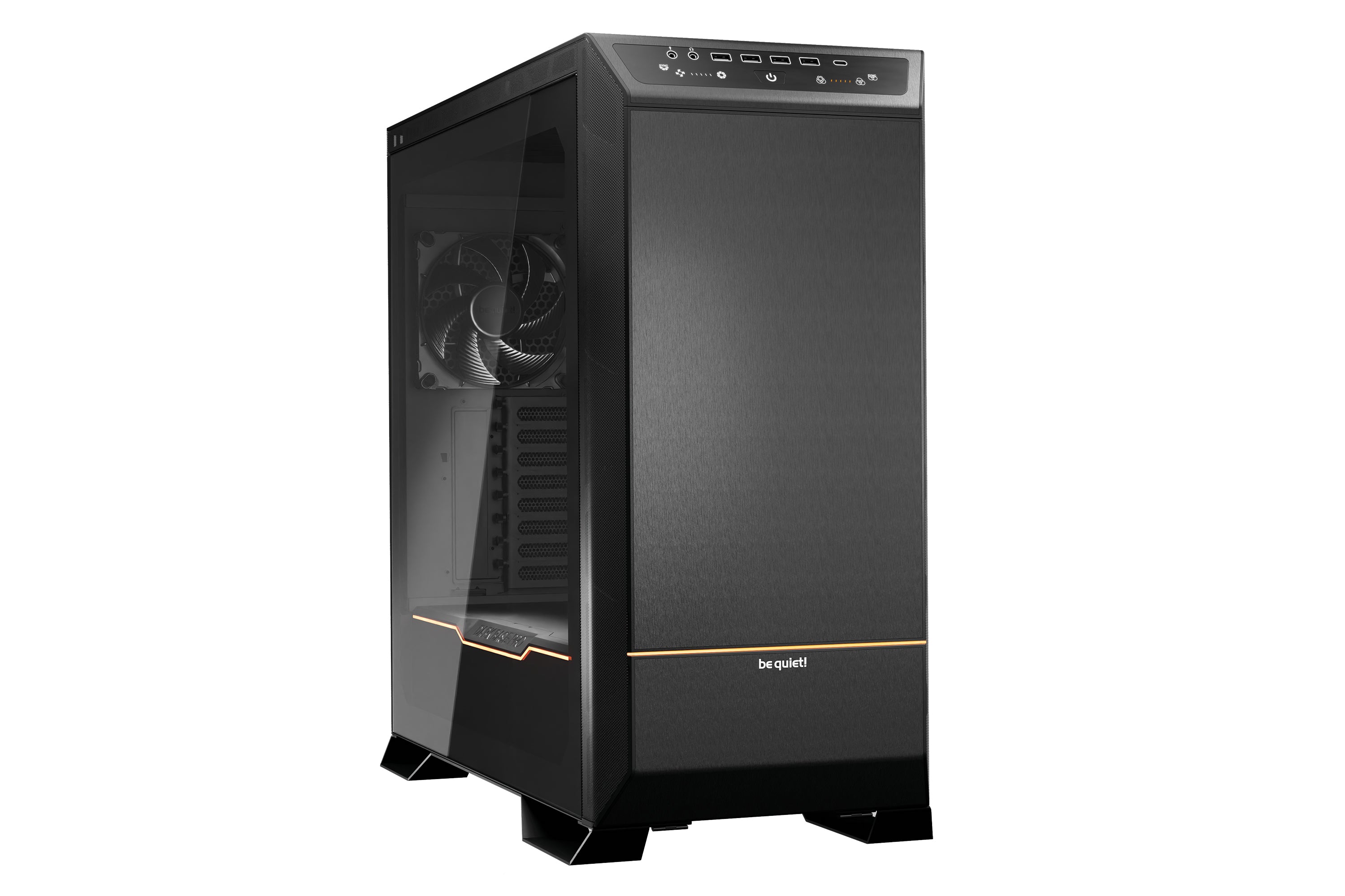 be quiet! be quiet DARK BASE PRO 901 – Full Tower – Schwarz, für ATX, EATX, micro ATX und andere, Seitenfenster