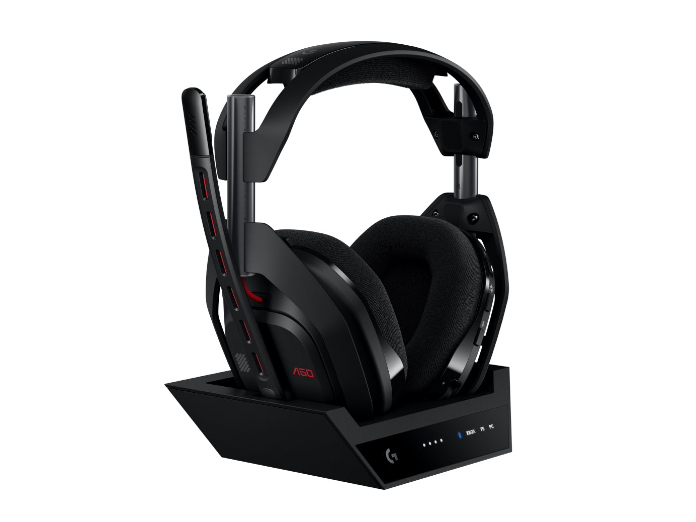 ASTRO Gaming A50 – Kabelloses Gaming-Headset für PS5/PC/Xbox, Boom-Mikrofon, mit Basisstation, Schwarz