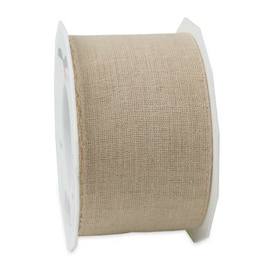 Pattberg Geschenkband Polyester Beige – 60 mm × 15 m – 1 Stk.