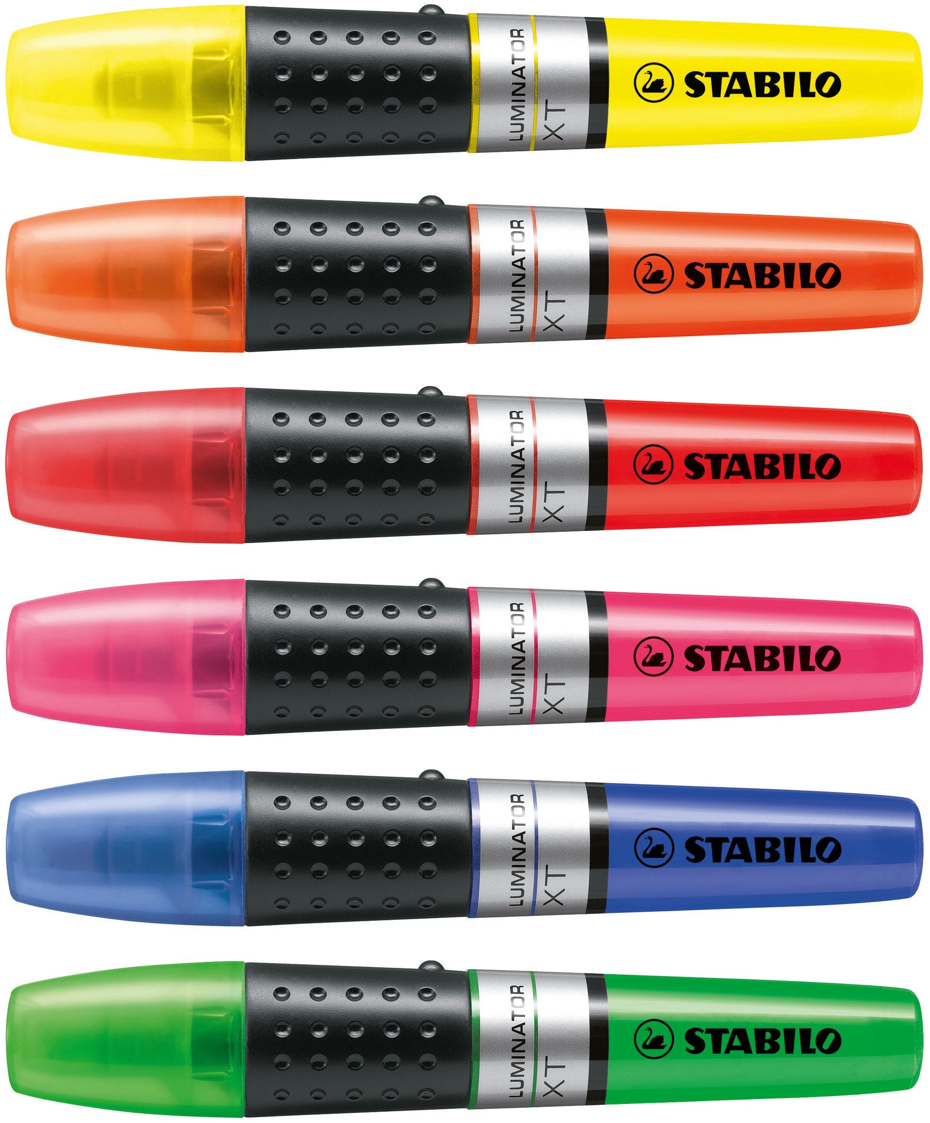 STABILO Luminator Textmarker Rot – Keilspitze, 2–5 mm