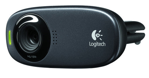 Logitech C310 Webcam – HD 720p, 30 fps, Auto-Framing, USB – Schwarz