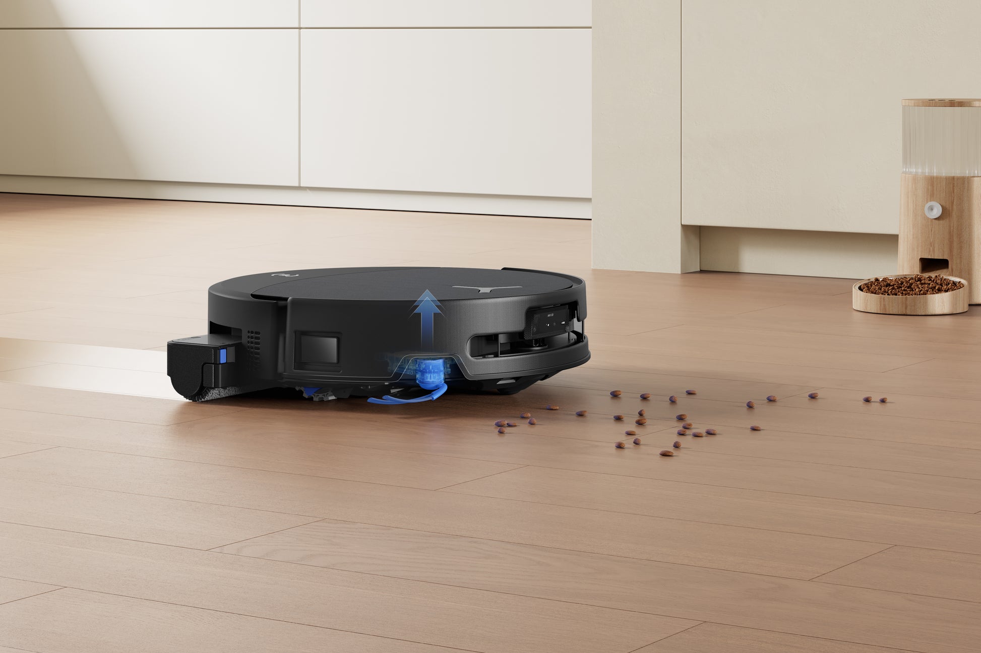 Ecovacs Deebot T90 PRO OMNI Saugroboter mit Absaugstation und Wischfunktion – 30000 Pa, 350 min, Höhe 98 mm
