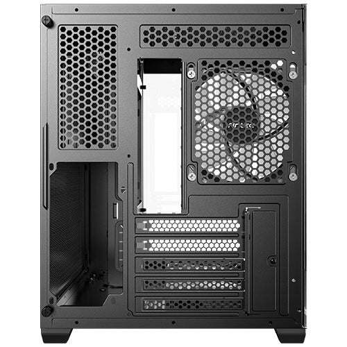 Antec CX60M – PC-Gehäuse (Mini Tower, micro-ATX) – Schwarz, 5 Erweiterungsslots, 3×2,5", 1×3,5", USB-C 10 Gbit
