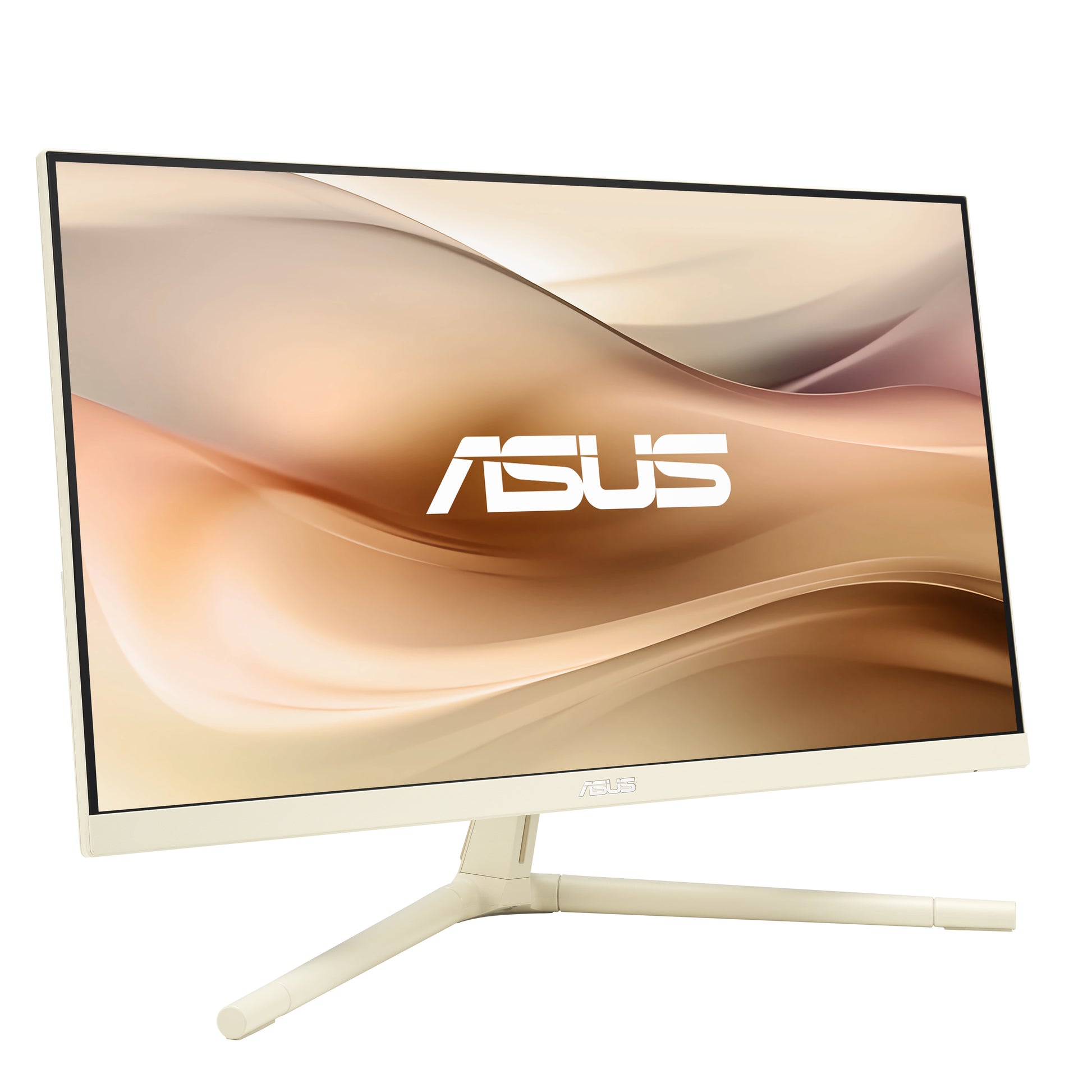 ASUS VU249CFE-M – Monitor, 23,8" 1920 × 1080 (Full HD), IPS, 100 Hz, 250 cd/m², USB-C, VESA 75 × 75, Gold