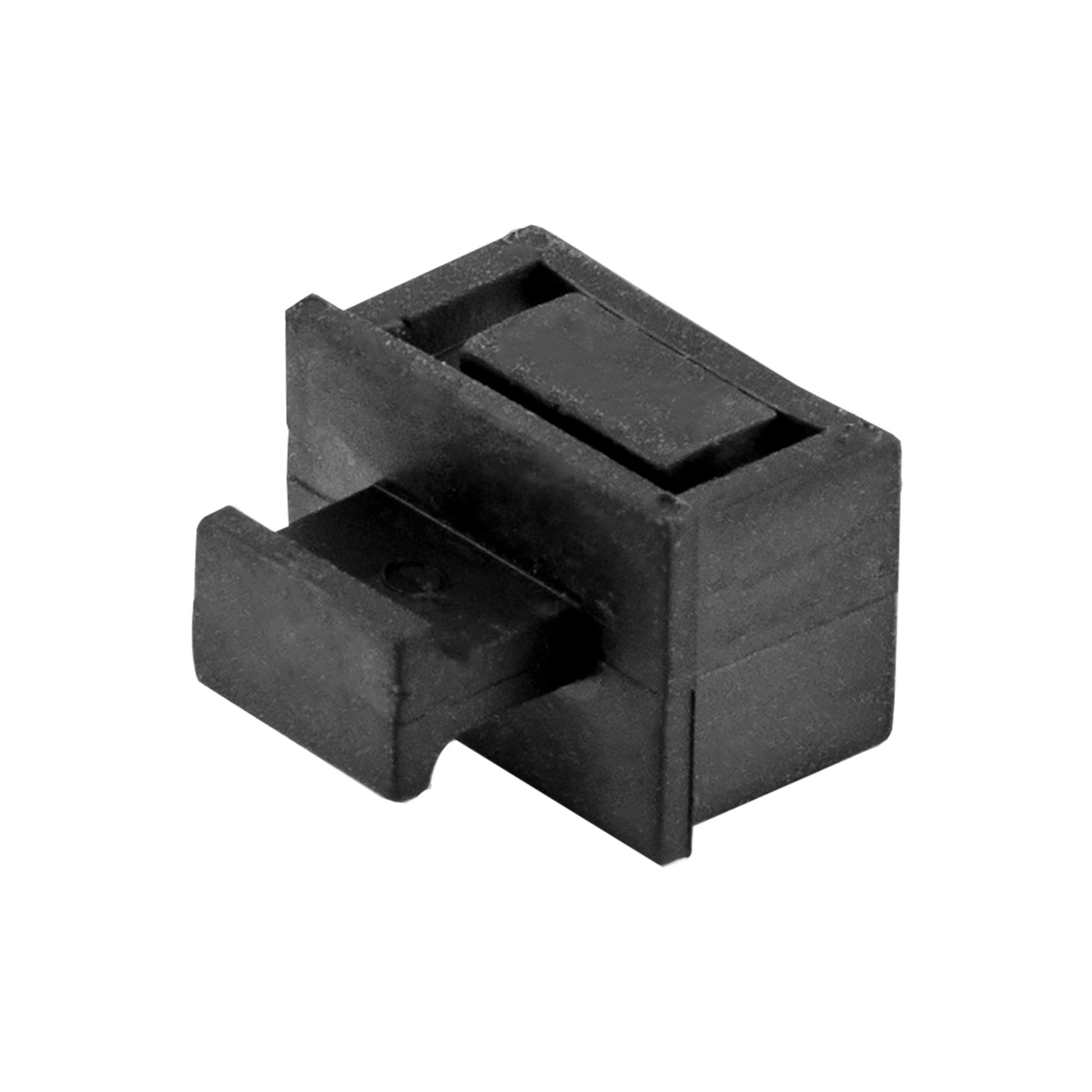 StarTech.com SFP Schutzkappen – Gummi, für SFP Steckplätze, Schwarz, 10er Pack, 14,6×10,1×14,9 mm