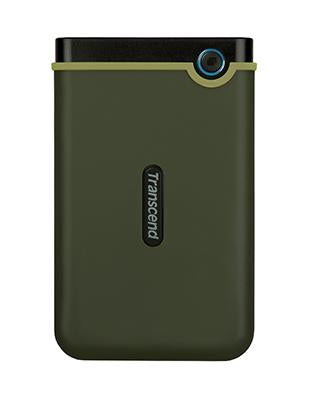 Transcend StoreJet M3G Allgemeines Speichergerät – 2 TB, USB 3.0, Slim, Militärgrün
