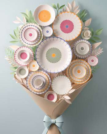 Villeroy & Boch Frühstücks- & Dessertteller Fleur – Ø 21,2 cm, Porzellan, Rosa, spülmaschinenfest