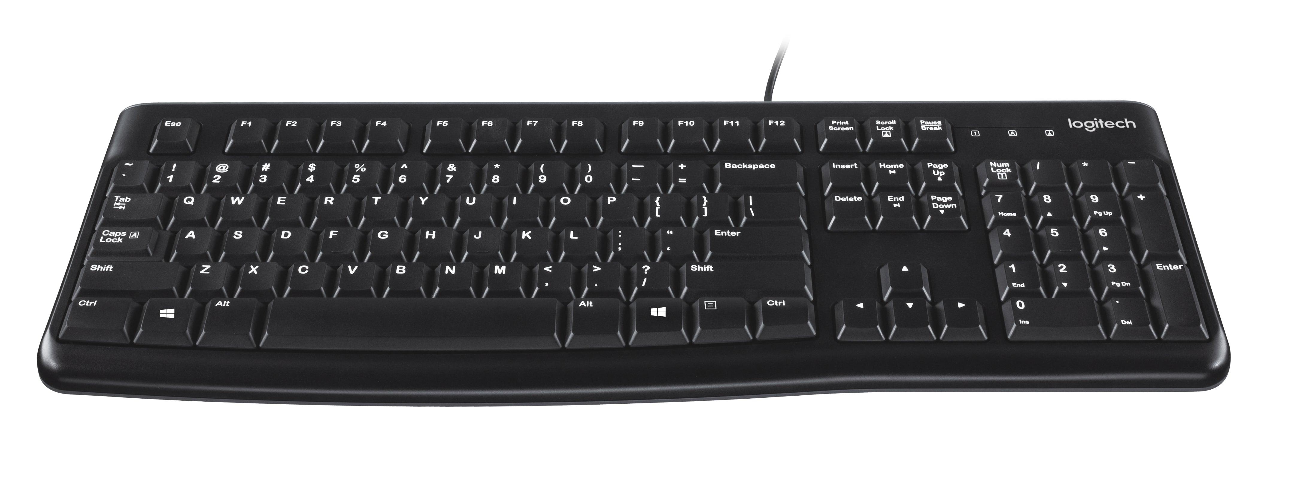 Logitech K120 – Tastatur, US-Layout (EN)