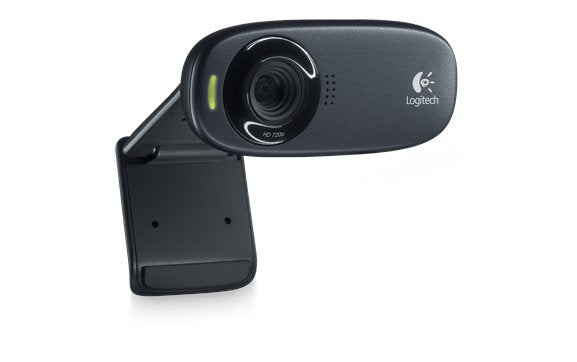 Logitech C310 Webcam – HD 720p, USB – Schwarz