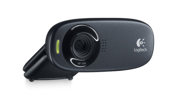 Logitech C310 Webcam – HD 720p, USB – Schwarz