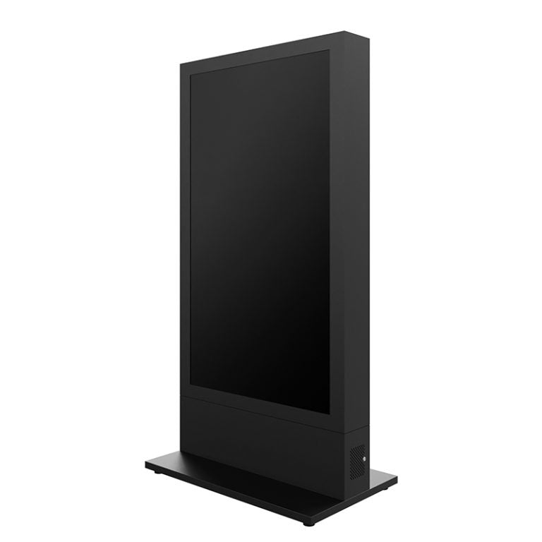 Hagor Digital-Signage-Stand für 65" Displays - zweiseitig, abschliessbar - Anthrazitgrau