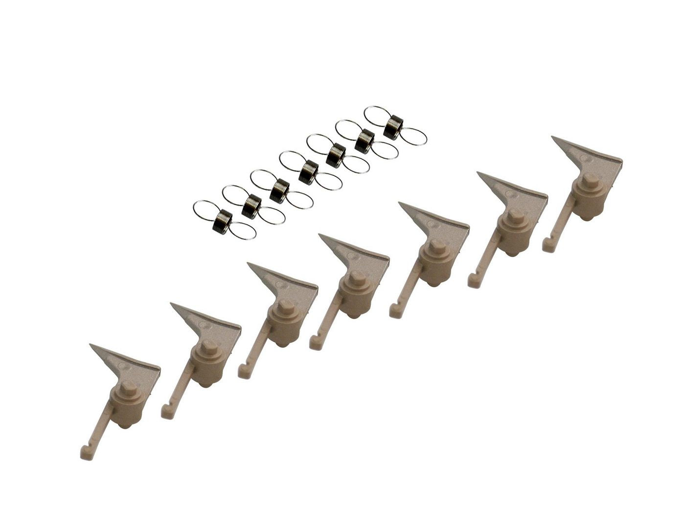 CoreParts Rollen-Kit 7er-Set, grau – für Aficio 1035/1045/2035 und andere