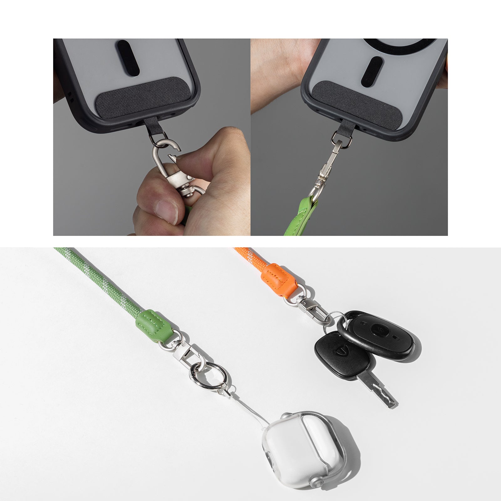 SmallRig FilMov – Smartphone-Trageband – 115–140 cm, für Smartphones, Grün