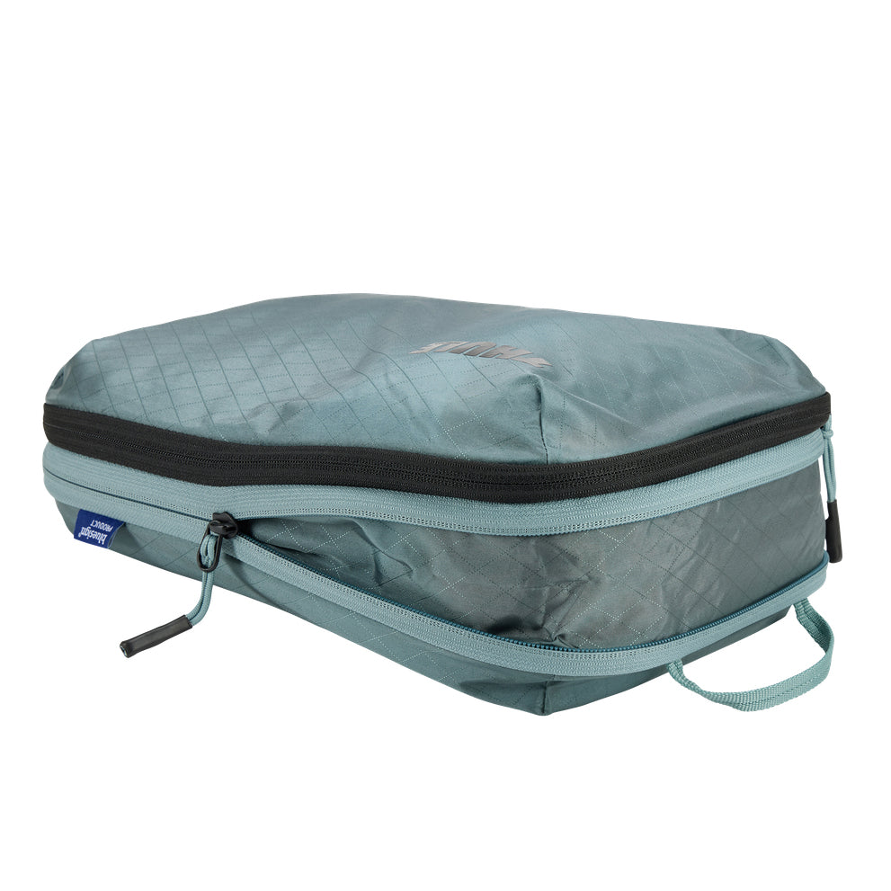 Thule Packwürfel-Set Compression Cube Set – bluesign, 3 l – grau – Nylon – 2 Stk.