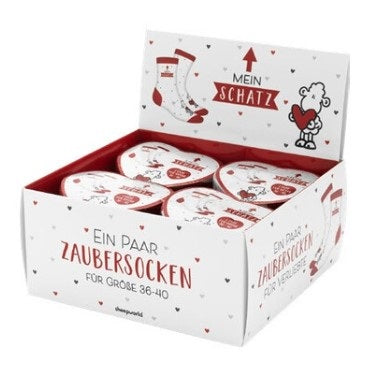 Sheepworld Socken – Grösse 36–40, Weiss, 80% Baumwolle/15% Nylon/5% Elasthan, 8er-Pack