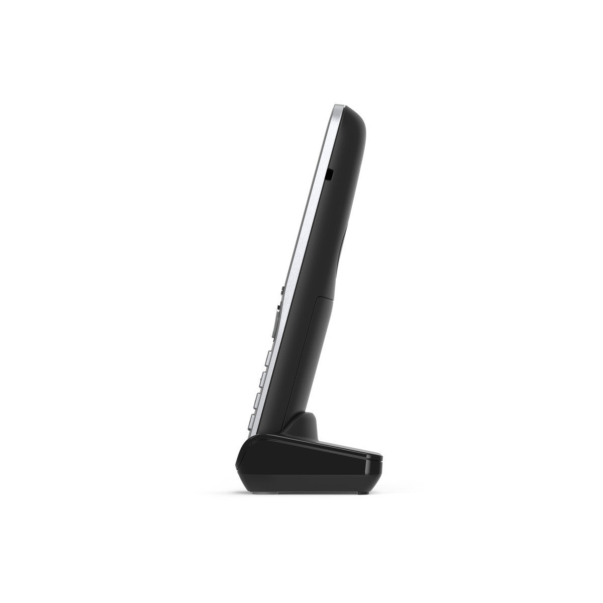 Gigaset Comfort 500 A Duo – mit Anrufbeantworter, inkl. 2 Mobilteile, Schwarz/Silber