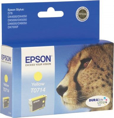 Epson T0714 Gelbe Tintenpatrone (Original) – 475 Seiten – T071440