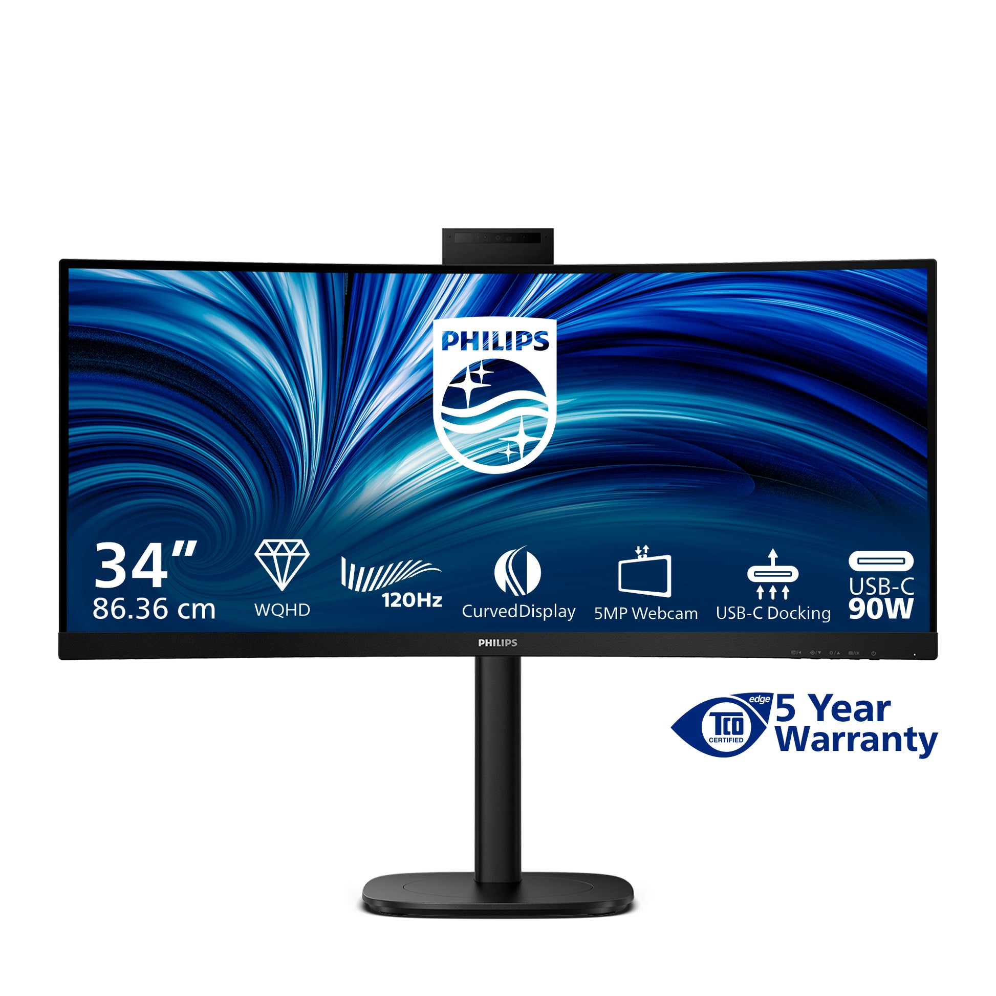 Philips 34B2U3600CH/00 – Monitor, 34" , Schwarz