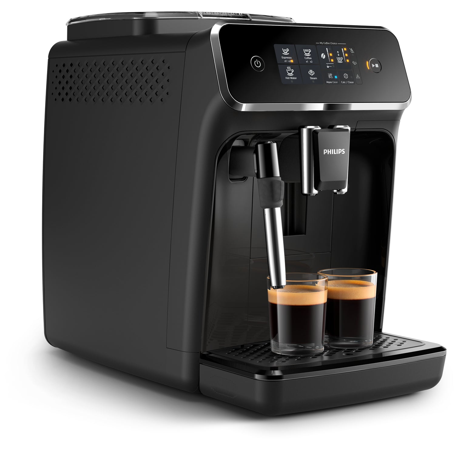 Philips 2200 Serie EP2225/10 Kaffeevollautomat – 15 bar, 1,8 l, 275 g, Keramik-Mahlwerk, Schwarz