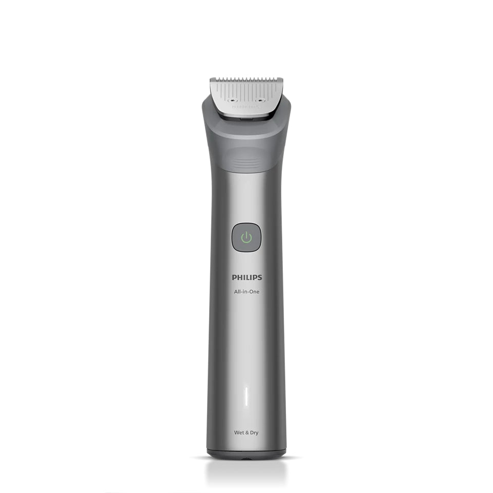 Philips Multigroomer Serie 5000 MG5921/15 – Akku, 120 min, 10 Aufsätze, 0,5–16 mm, wasserfest, hellgrau